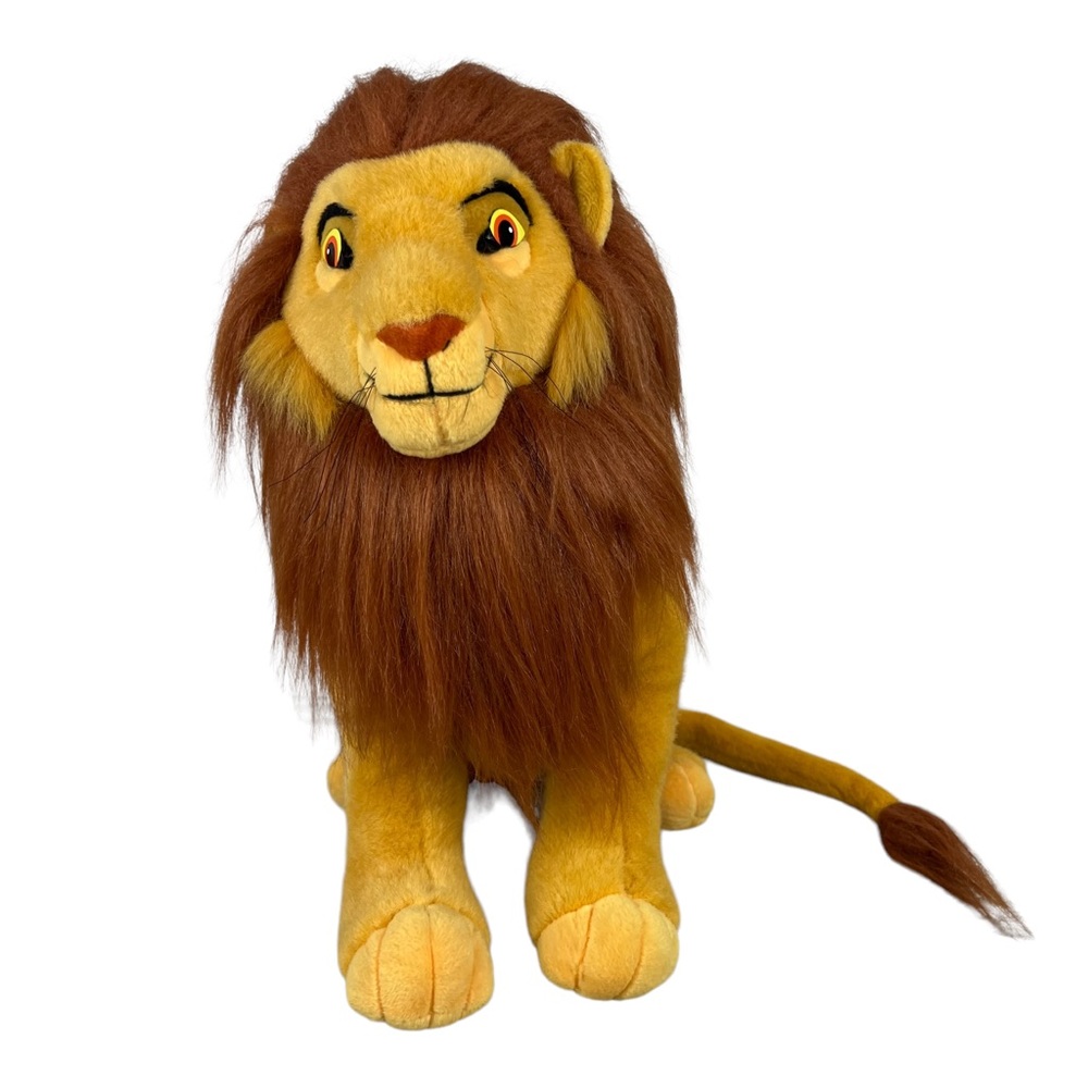 Disney vintage 90’s Applause Simba Plush Stuffed Animal Adult Lion Sitting 16"